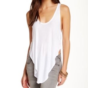 Free People Side Slit Racerback Tank